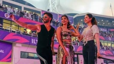 Entertainment News | Shahid Kapoor, Sonam Bajwa, Pooja Hegde Perform at ILT20 Season 3 Opening Ceremony