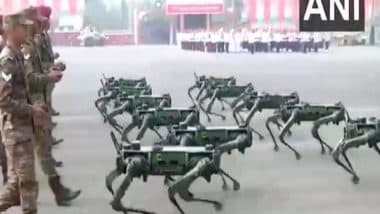 India News | Southern Command Investiture Ceremony: Army Showcases Futuristic Robotic Mules