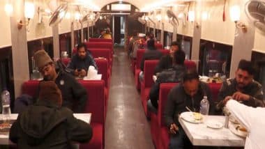 India News | Rail Coach Restaurant Set Up Near Platform 6 at Prayagraj Junction