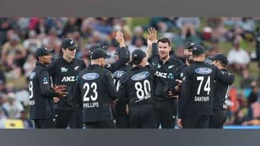 Sports News | New Zealand Announce Santner-led Squad for ICC Champions Trophy, Fresh Names Included in Pace Attack