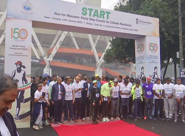 Sports News | IMD Organises 'Run for Mausam' Marathon Ahead of Its 150th Year Celebration