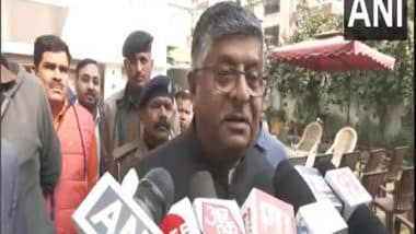 India News | Bihar Has Got a 'very Capable' Governor: BJP's Ravi Shankar Prasad