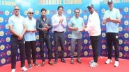 Sports News | Sunil Gavaskar Felicitated as MCA Kicks off Wankhede Stadium's 50th Anniversary Celebrations