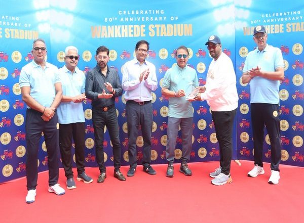 Sports News | Sunil Gavaskar Felicitated as MCA Kicks off Wankhede Stadium's 50th Anniversary Celebrations