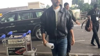 Entertainment News | Varun Dhawan Arrives at Mumbai Airport Sporting New Look; Check Pics