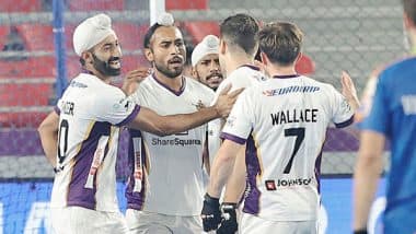 Sports News | HIL 2024-25: Hyderabad Toofans Trounce Vedanta Kalinga Lancers 5-1, Climb to Second Spot