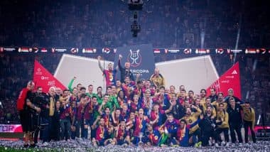 Sports News | Jeddah: Barcelona Thrashes Real Madrid 5-2 to Win Spanish Super Cup for 15th Time