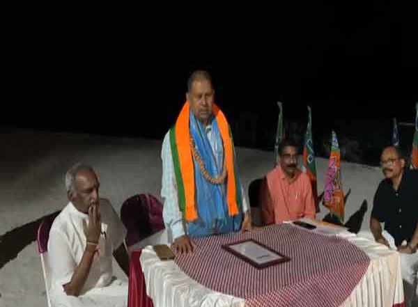 India News | KN Kasmikoya Elected as BJP Lakshadweep President for Second Time