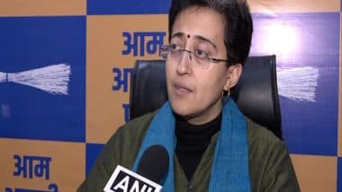 India News | Delhi Assembly Polls: AAP Candidate Atishi to File Nomination Today from Kalkaji Seat