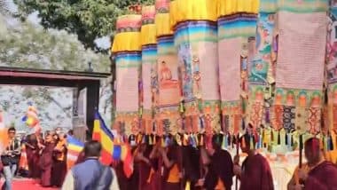 World News | Over 1200 Buddhist Monks from Across the World Gather in Odisha to Participate in First Guru Padmasambhava Chanting Program