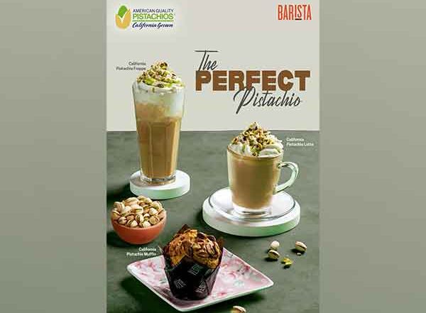 Business News | Barista Coffee Company Collaborates with American Pistachio Growers to Launch the New California Pistachio Offerings