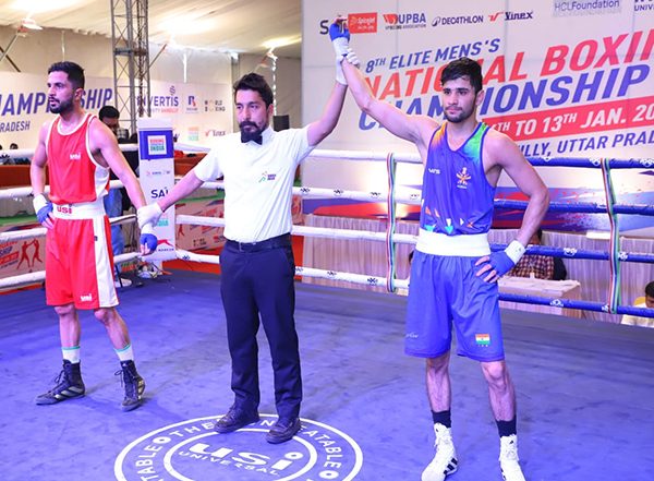 Sports News | Elite Men's National Boxing Championship: Abhinash's Dream Run Continues as SSCB Dominate Finals Lineup