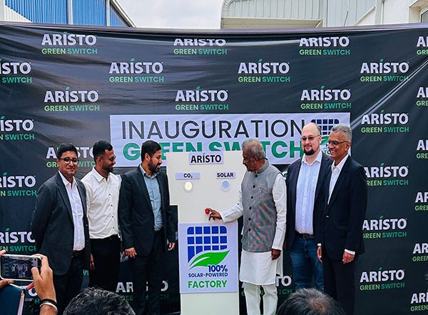 Business News | Aristo India Launches 100% Solar-powered Facility in Bangalore, Leads the Green Switch in Sustainable Manufacturing