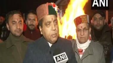 India News | Festivals Strengthen Our Bonds of Unity and Culture: Former HP CM Jai Ram Thakur on Lohri