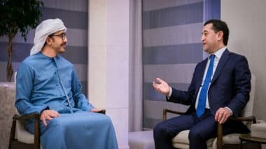 World News | Abdullah Bin Zayed Receives Uzbek FM, Discuss Enhancing Bilateral Relations