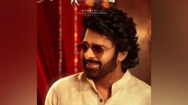 Entertainment News | Prabhas Sends Pongal Wishes to Fans with New 'The Raja Saab' Poster