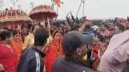 India News | Mahakumbh: Kinnar Akhara Performs Amrit Snan, Prays for Progress & Welfare of Nation