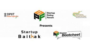 Business News | Startup Policy Forum (SPF) Launches 'Startup Baithak' and 'Startup Baatcheet' To Celebrate National Startup Day 2025 With DPIIT and Startup India