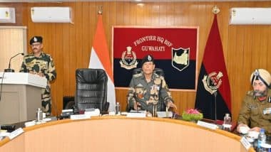 India News | Assam: DG BSF Reviews Operational Preparedness of BSF Guwahati Frontier