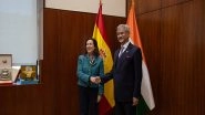 World News | EAM Jaishankar Meets Spanish Defense Minister; Discusses Regional, Global Issues