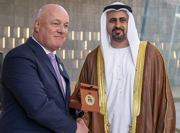 World News | Theyab Bin Mohamed Bin Zayed Receives Prime Minister of New Zealand at Wahat Al Karama