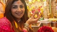 Makar Sankranti 2025: Shilpa Shetty Wears Bright Pink Bandhani Suit for Festive Celebrations (View Pics)