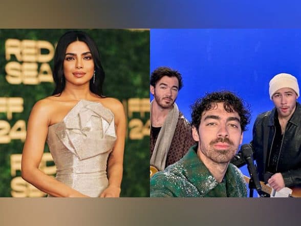 Entertainment News | Priyanka Chopra Teams Up with Jonas Brothers for Holiday Movie | LatestLY