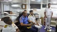 World News | INS Sarvekshak Completes First Phase of Joint Hydrographic Survey in Mauritius