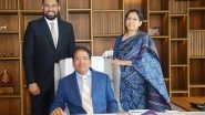 Business News | Vishwa Samudra Group Appoints Shivdutt Das as Managing Director and Lakshmi Priyadarshini as Vice Chairperson