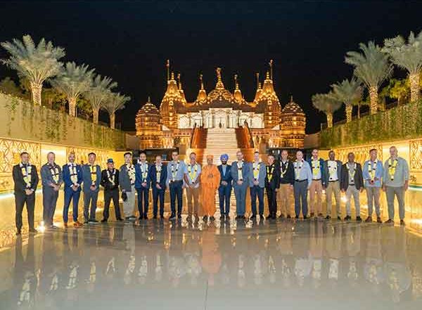 World News | Defence Attaches, Military Personnel of over 20 Nations Visit BAPS for Peace Dialogue