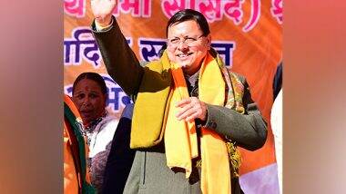 India News | Congress Has Only Excuses in the Name of Development Work: Uttarakhand CM