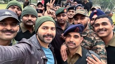 Entertainment News | Varun Dhawan Preps with Real Life Heroes for 'Border 2'