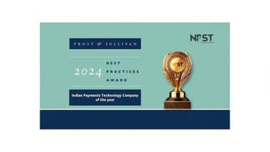 Business News | NPST Awarded Frost & Sullivan Technology Company of the Year Award