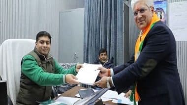 India News | Delhi Polls: BJP Candidate Kailash Gahlot Files Nomination from Bijwasan Constituency