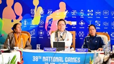 Sports News | Uttarakhand Highlights Its Heritage and Strength Through Logo, Mascot, and Torch of 38th National Games