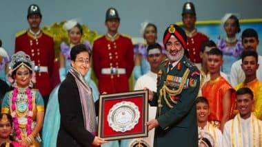 India News | Delhi CM Atishi Inspects Republic Day Camp; NCC Cadets Extend 'Guard of Honour'