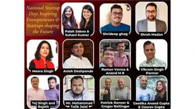 Business News | National Startup Day: Inspiring Entrepreneurs and Startups Shaping the Future