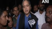India News | Congress MP Shashi Tharoor Expresses Solidarity with Munambam Hunger Strike Protesters