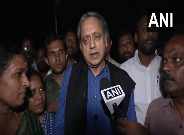 India News | Congress MP Shashi Tharoor Expresses Solidarity with Munambam Hunger Strike Protesters