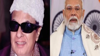 India News | PM Modi Pays Tribute to AIADMK's Founder MGR on His Birth Anniversary