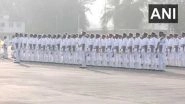 India News | Passing Out Parade of 100th Naval Air Operations Course Held at INS Garuda, Kochi