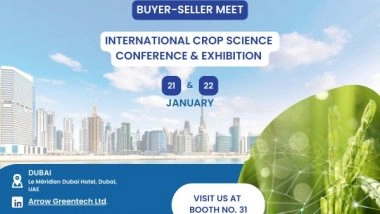 Business News | Arrow Greentech Ltd. to Showcase Water-Soluble Film Packaging at ICSCE 2025 on Jan 21-22