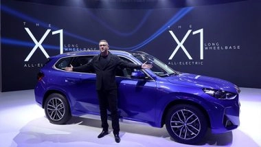 Business News | The 'Made in India' First-ever BMW X1 Long Wheelbase All Electric Debuts in India