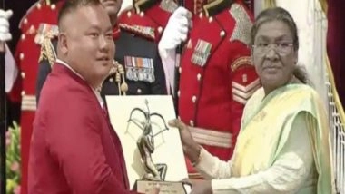 Sports News | Nagaland CM Neiphiu Rio Congratulates Hokato Sema on Receiving Prestigious Arjuna Award