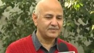 India News | Sisodia Expresses Confidence of AAP Getting Majority in Delhi Polls, Says Critics of 'revdi' Politics Following AAP