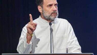 India News | Bihar: Rahul Gandhi to Address 'Samvidhan Suraksha Sammelan' in Patna Today, Also Meet Congress Workers