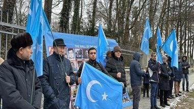 World News | World Uyghur Congress Stages Global Protests Against Deportation of Uyghur Refugees to China