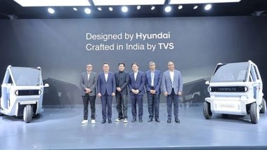 Business News | Hyundai Motor Company and TVS Motor Company Explore Partnership to Redefine Last Mile Mobility Solutions