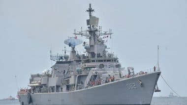 World News | Indian Naval Ship Mumbai to Participate in Multi-national Exercise La Perouse