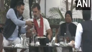 India News | Rahul Gandhi Meets Lalu Yadav and Tejashwi Yadav in Patna
